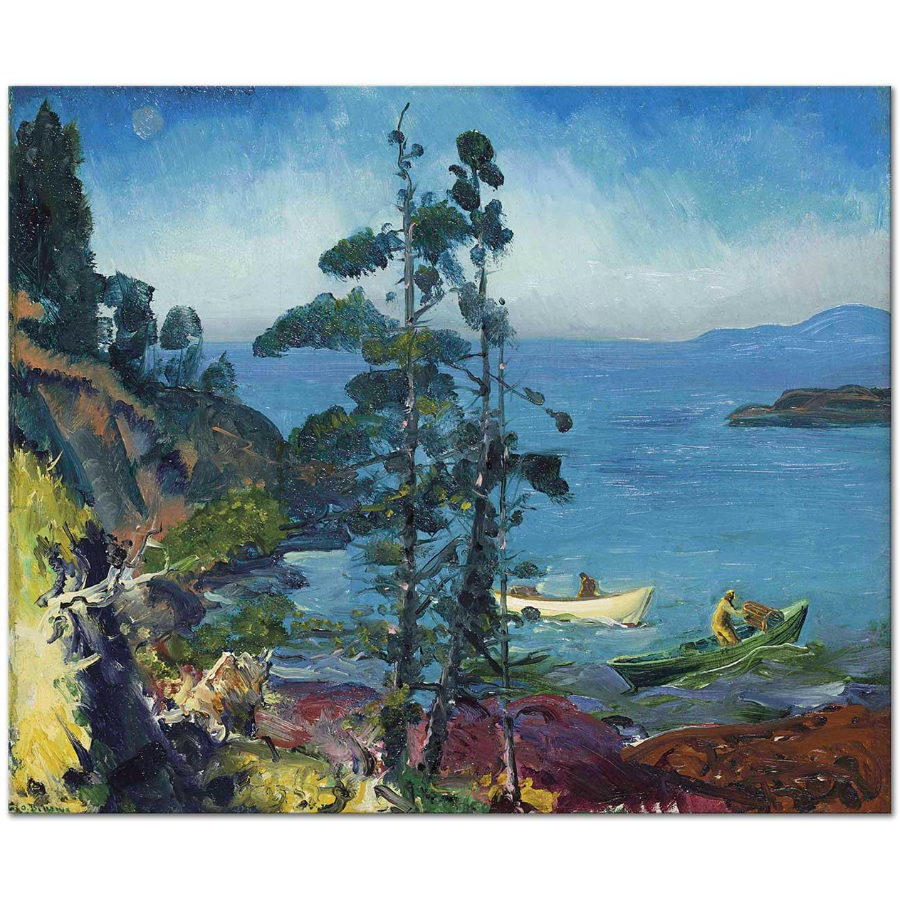 Evening Blue by George Wesley Bellows