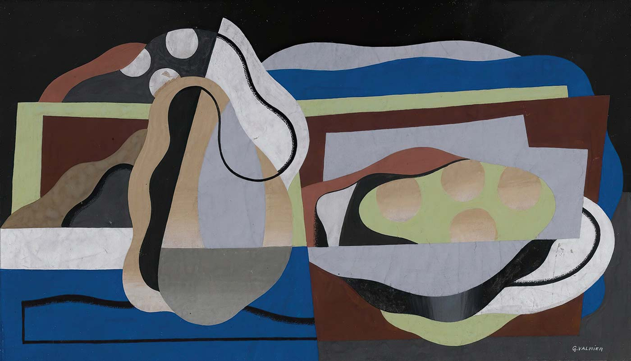 Georges Valmier Nature Morte Aux Fruits Art Print