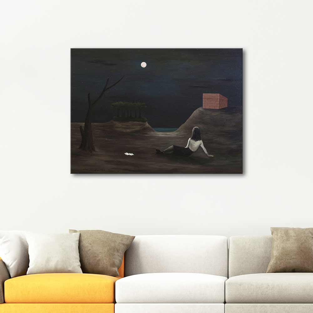 Gertrude Abercrombie Hülya Kanvas Tablo