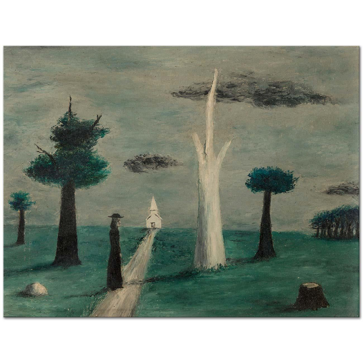 Gertrude Abercrombie İsimsiz Kanvas Tablo
