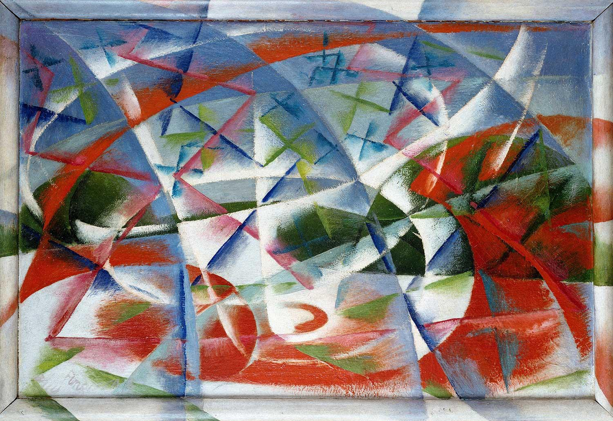 Giacomo Balla Abstract Speed and Sound Art Print