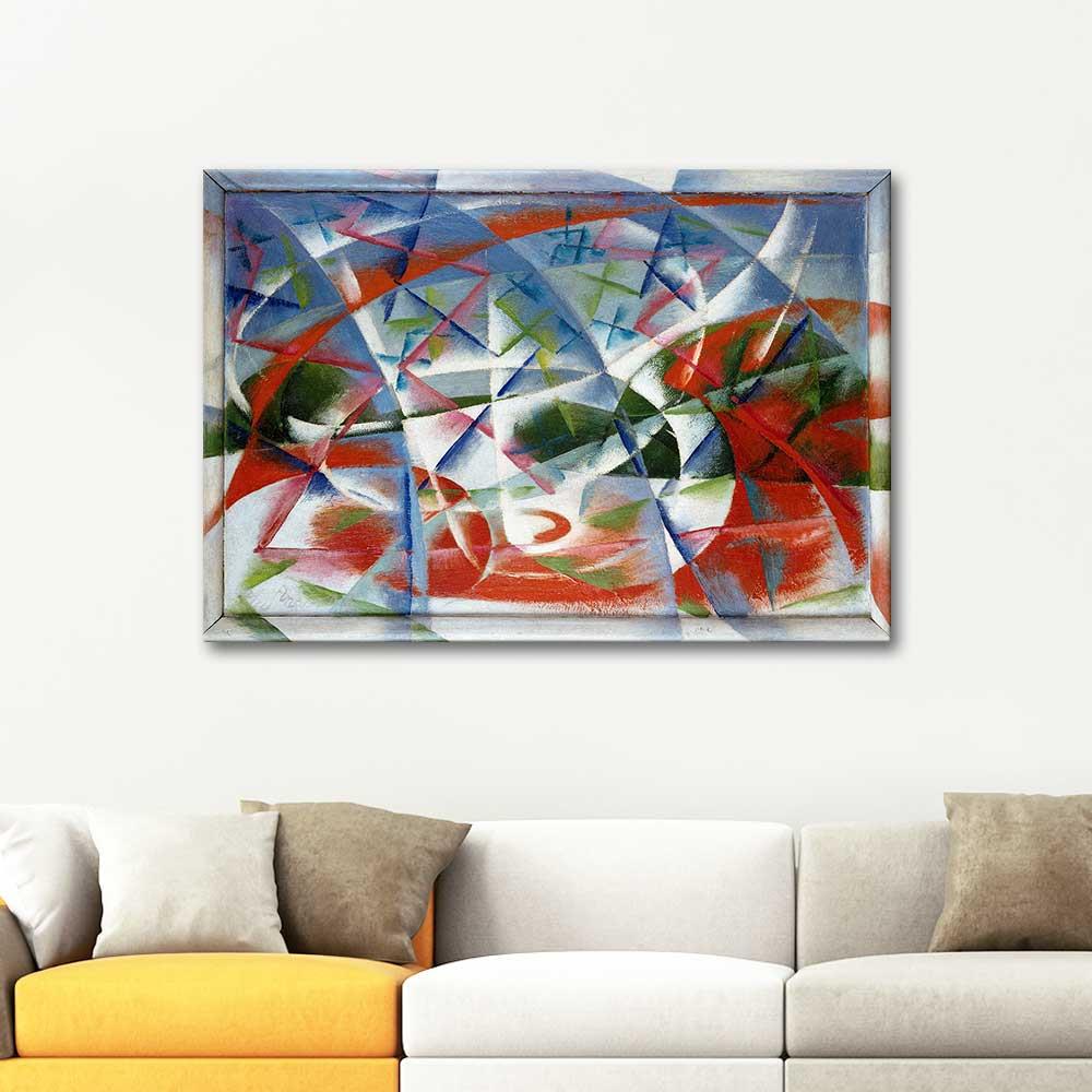 Giacomo Balla Abstract Speed and Sound Art Print