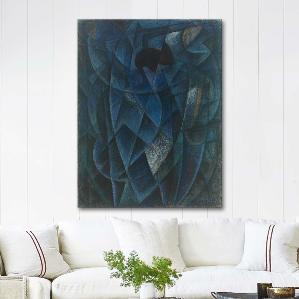 Gino Severini Study for Sea = Dancer Art Print