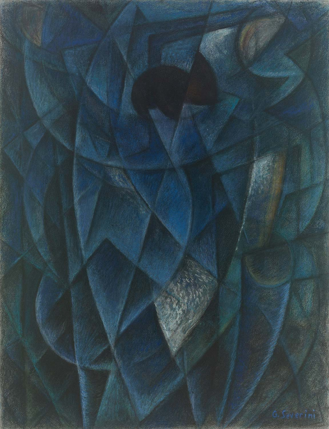 Gino Severini Study for Sea = Dancer Art Print