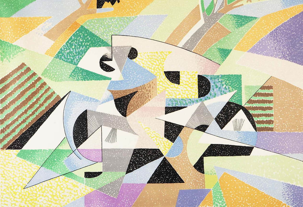 Gino Severini The Cyclist Art Print