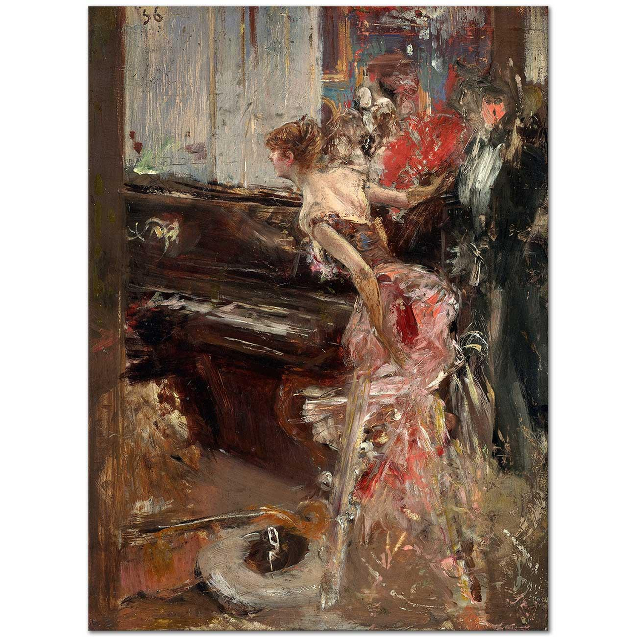 Giovanni Boldini Recital Art Print