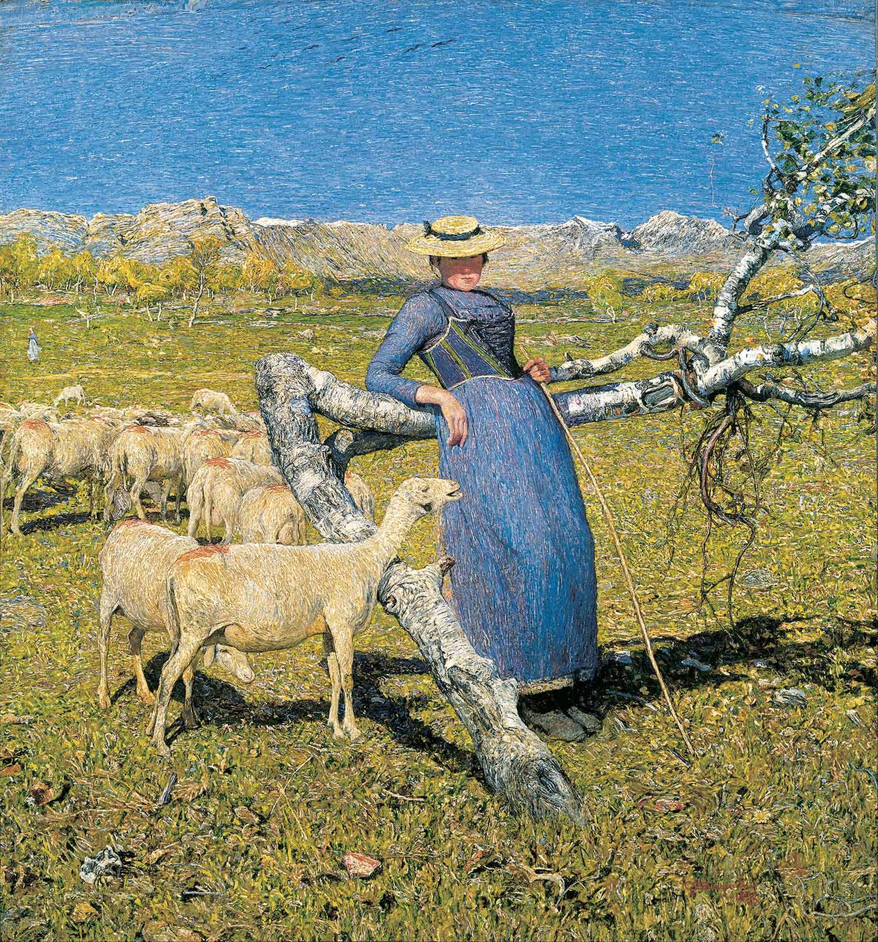 Giovanni Segantini High Noon in the Alps Art Print