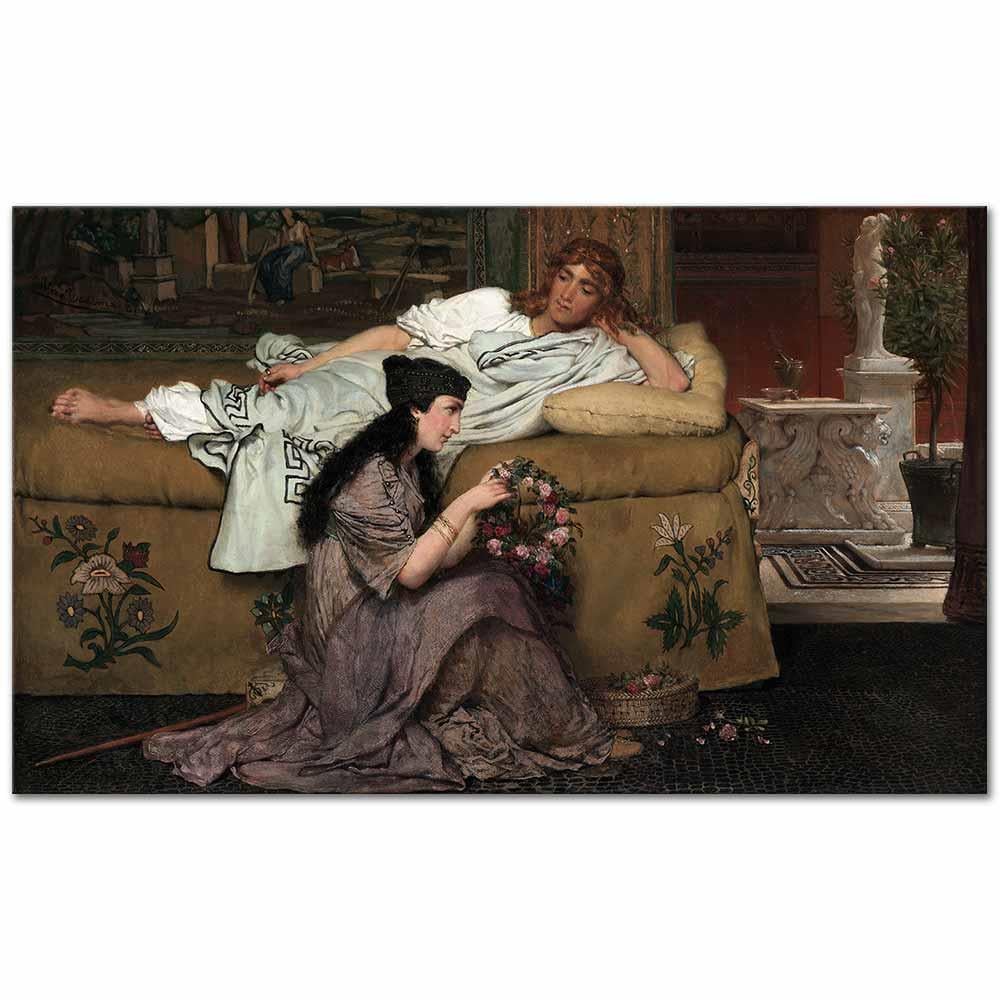 Glaucus and Nydia by Sir Lawrence Alma-Tadema as Art Print