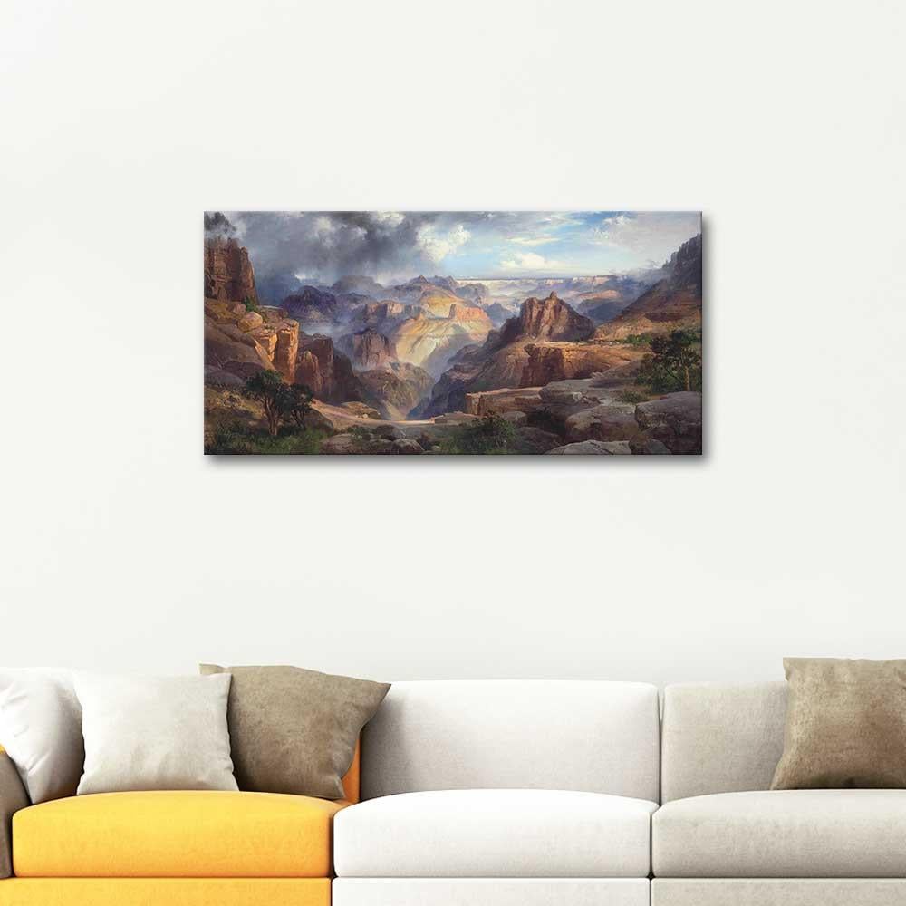 Grand Canyon of the Colorado by Thomas Moran as Art Print