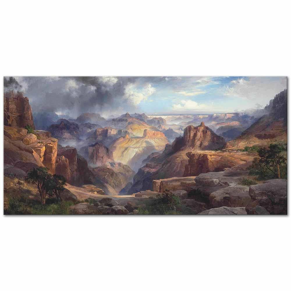 Grand Canyon of the Colorado by Thomas Moran as Art Print