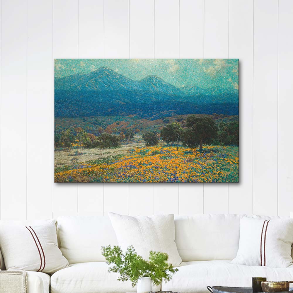 Granville Redmond California Poppy Field Art Print