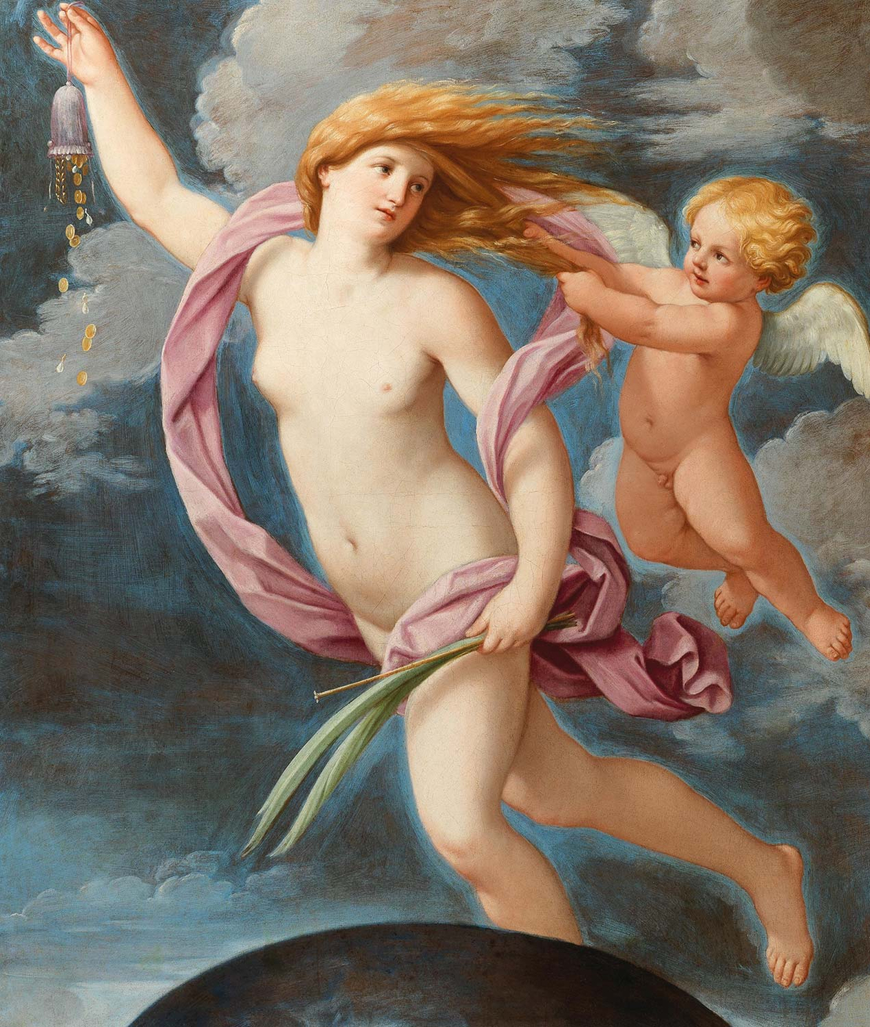 Guido Reni Fortuna with a Purse Art Print