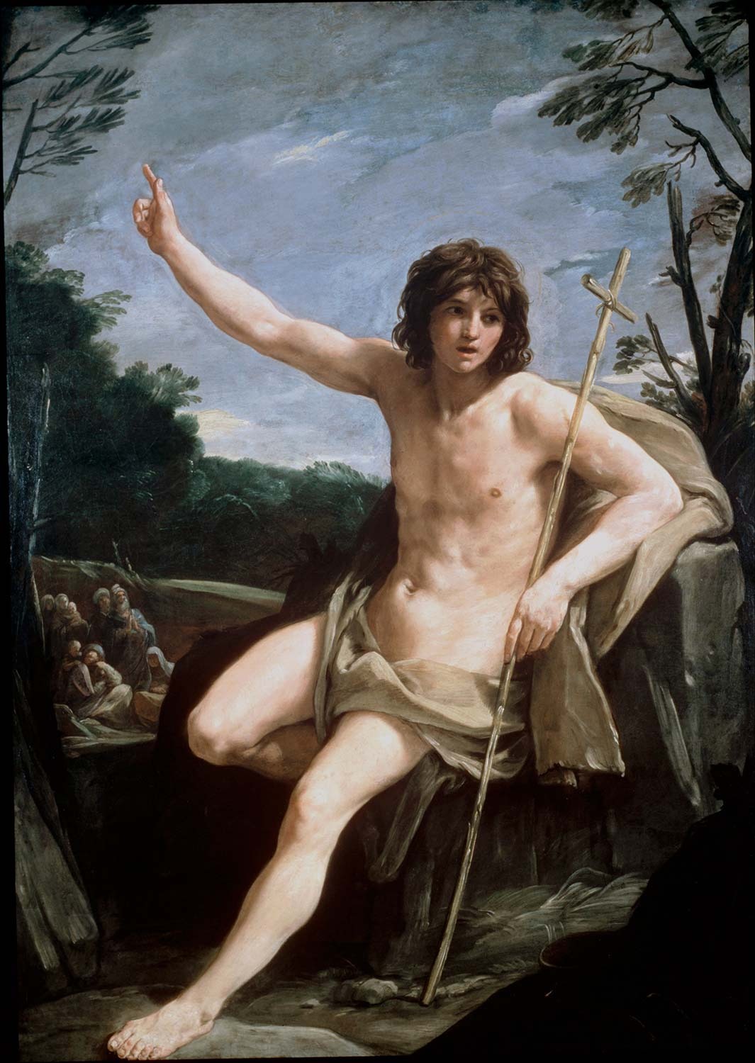 Guido Reni St. John the Baptist in the Wilderness Art Print
