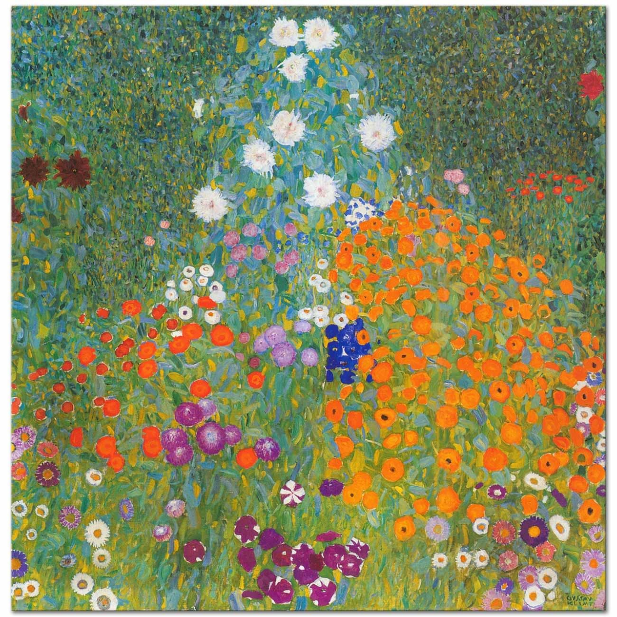 Gustav Klimt Kır Evi Bahçesi Kanvas Tablo
