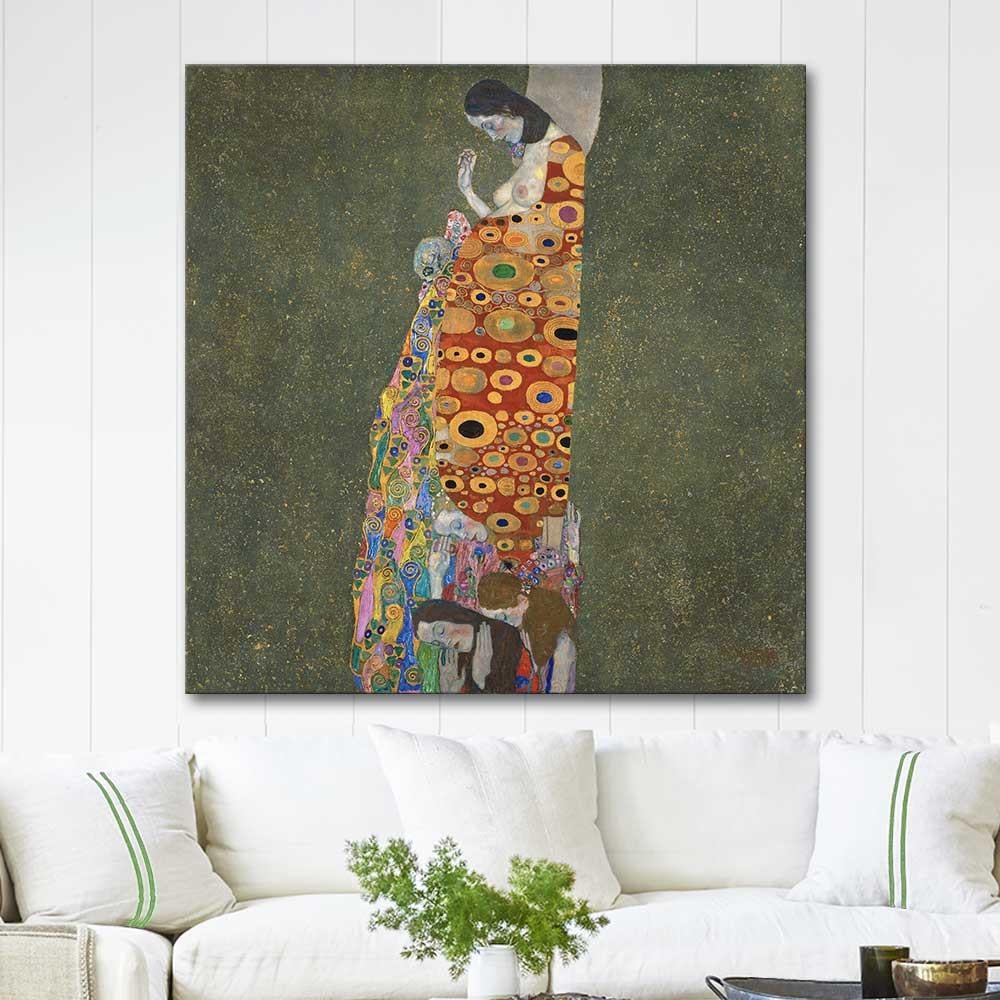 Gustav Klimt Hope II Art Print
