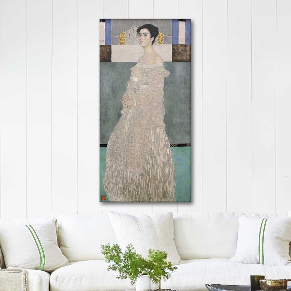 Gustav Klimt Margaret Stonborough Wittgenstein Art Print