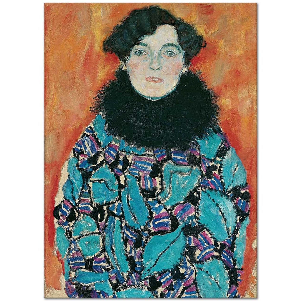 Gustav Klimt Johanna Staude'nin Portresi Kanvas Tablo
