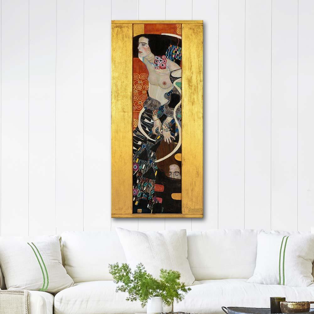 Gustav Klimt Portrait Of Judith II Art Print