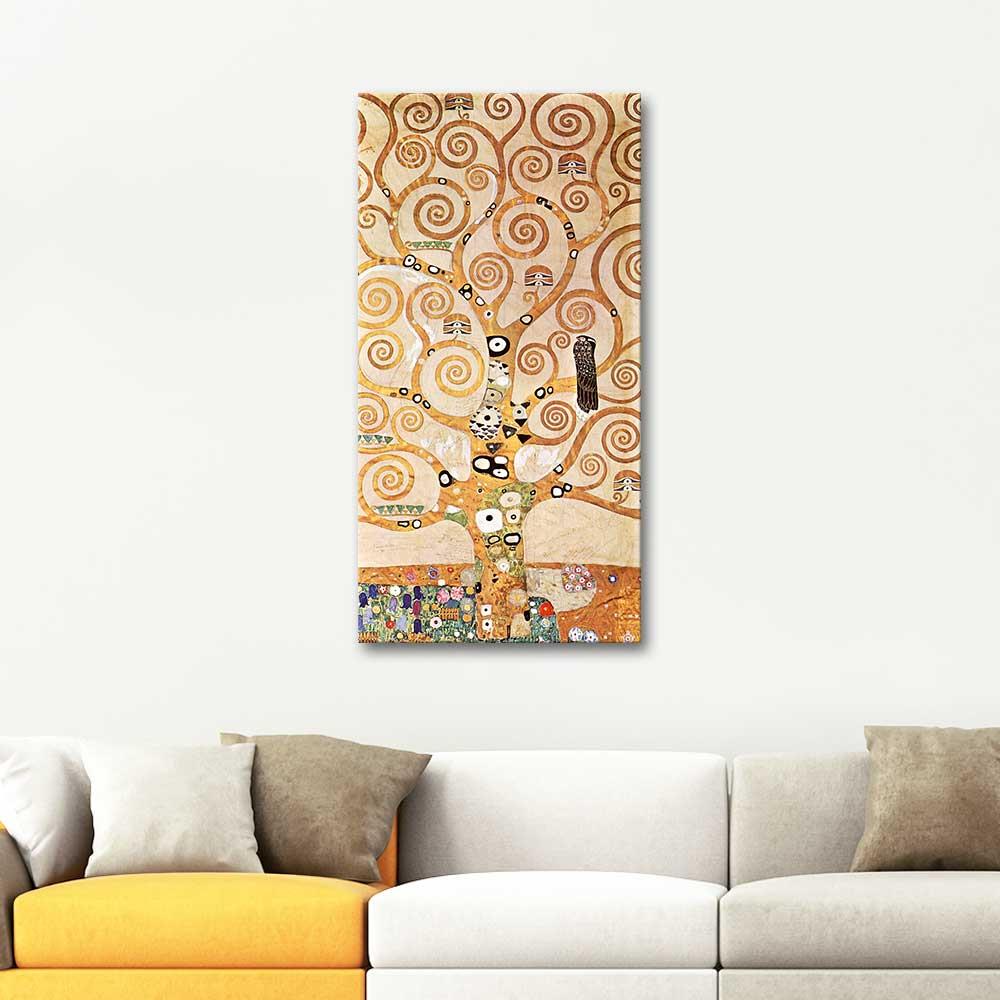 Gustav Klimt Stoclet Frieze The Tree of Life Art Print