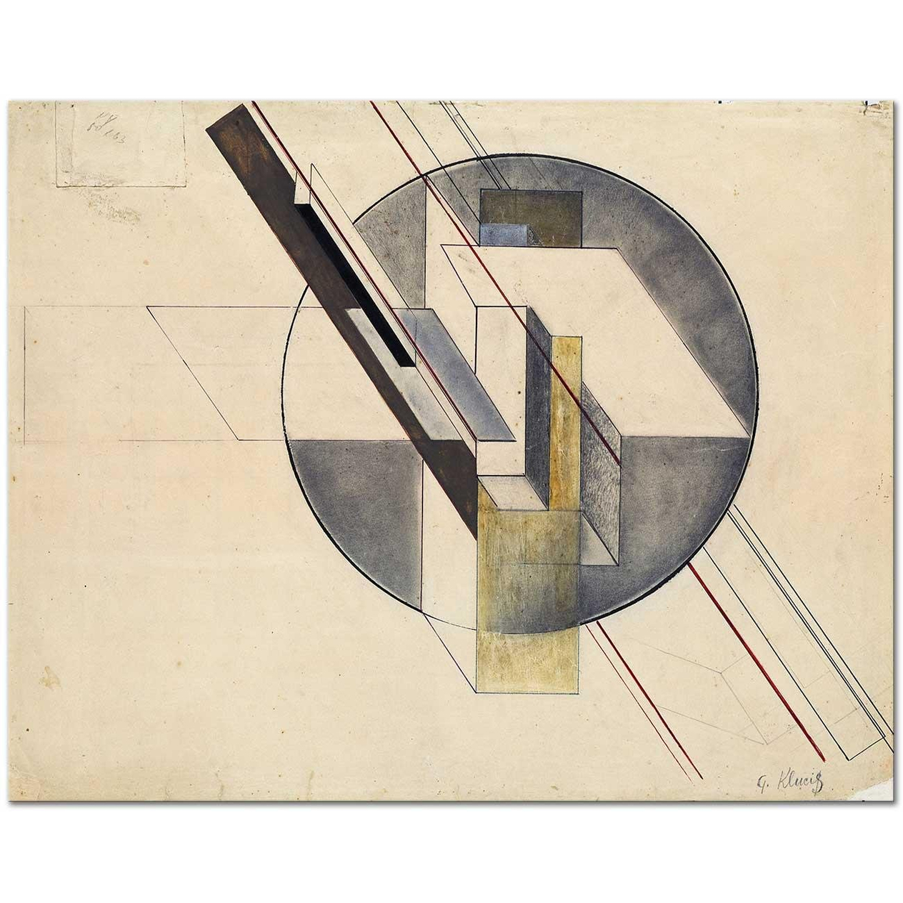 Construction by Gustav Klutsis