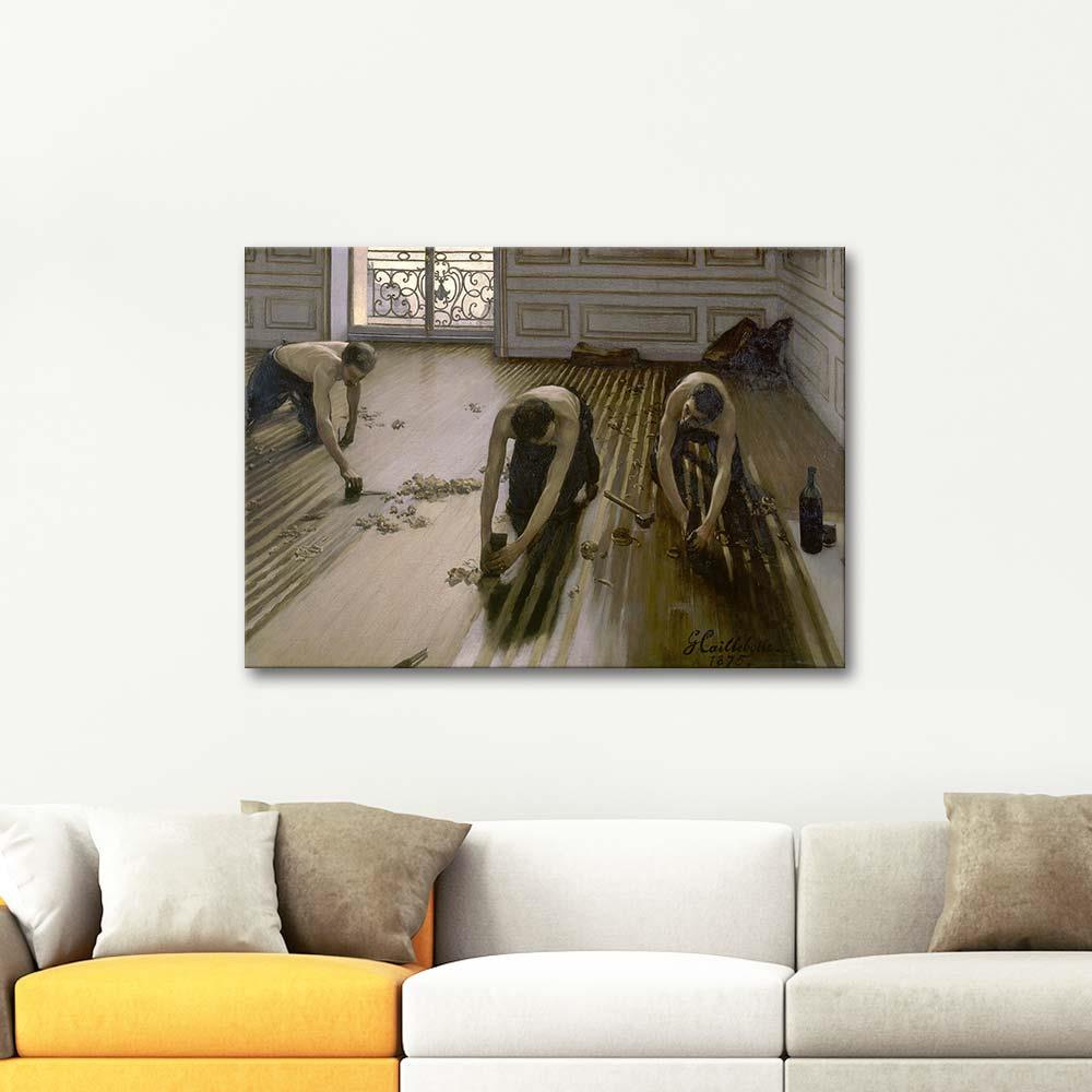 Gustave Caillebotte The Floor Scrapers Art Print