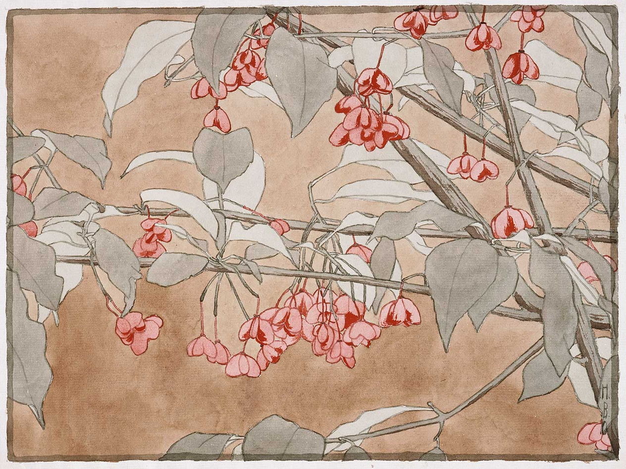 Hannah Borger Overbeck Burning Bush Art Print