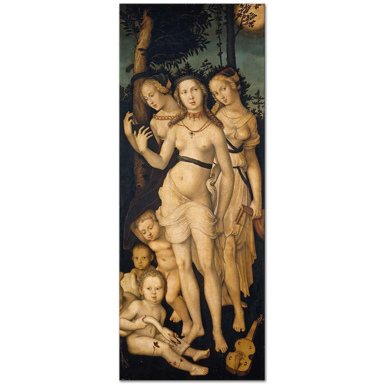 Harmony The Three Graces by Hans Baldung Grien