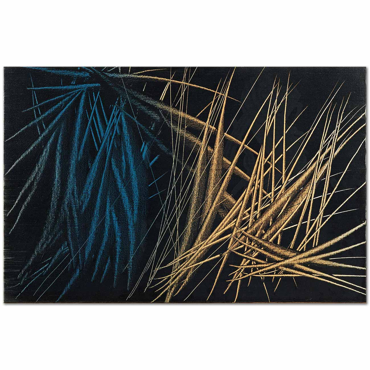 Hans Hartung T1963 R50 Art Print