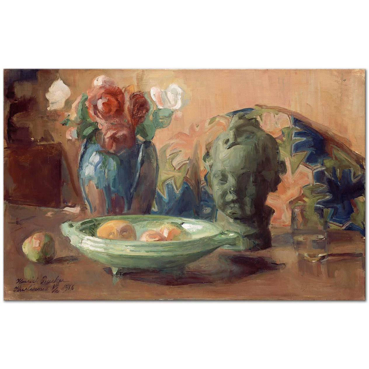 Harriet Backer Natürmort Kanvas Tablo