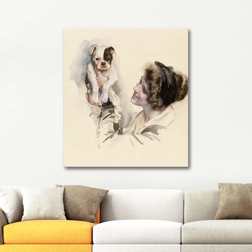 Harrison Fisher Smile Even If It Hurts Art Print