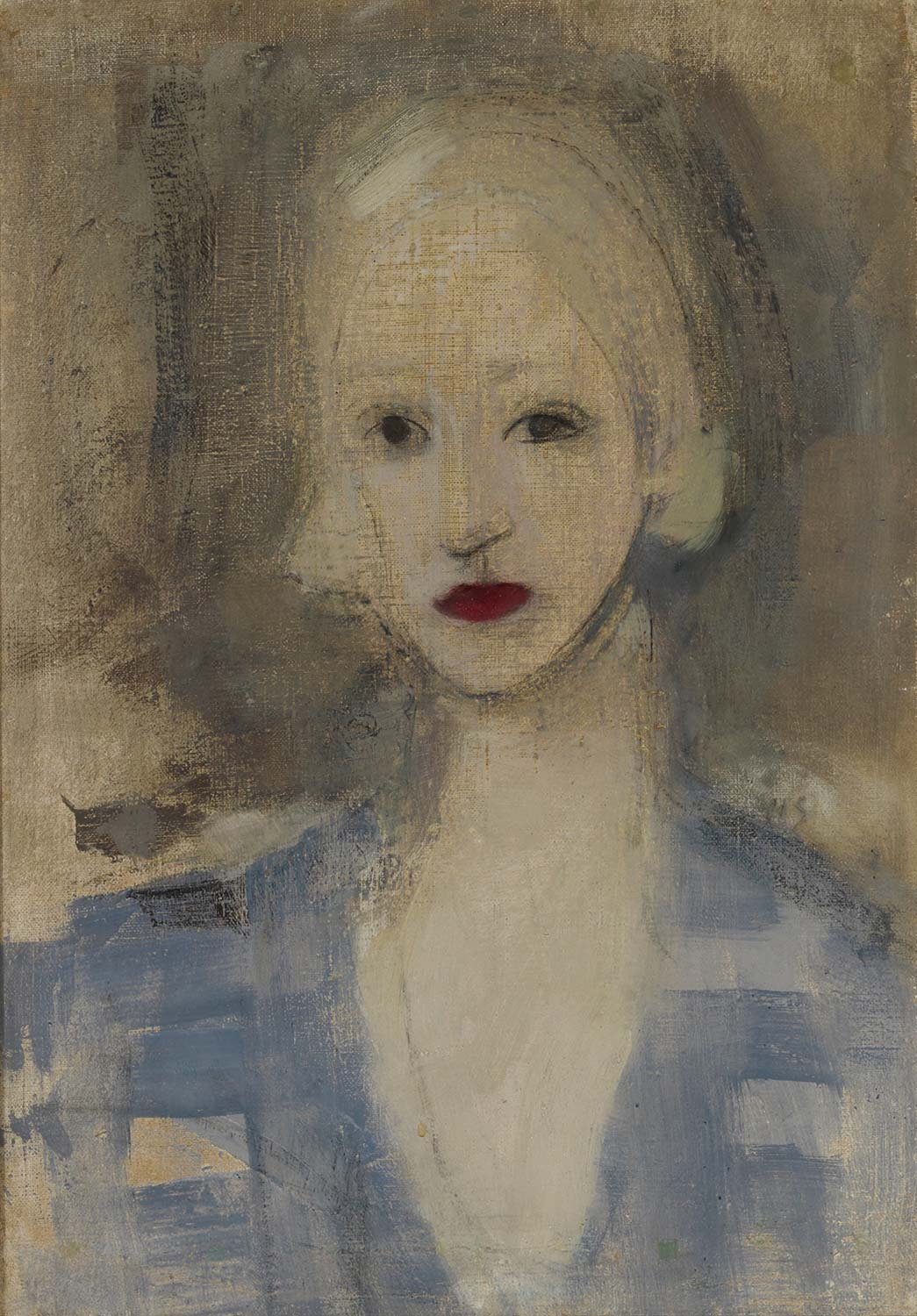 Helene Schjerfbeck Blond Woman Art Print