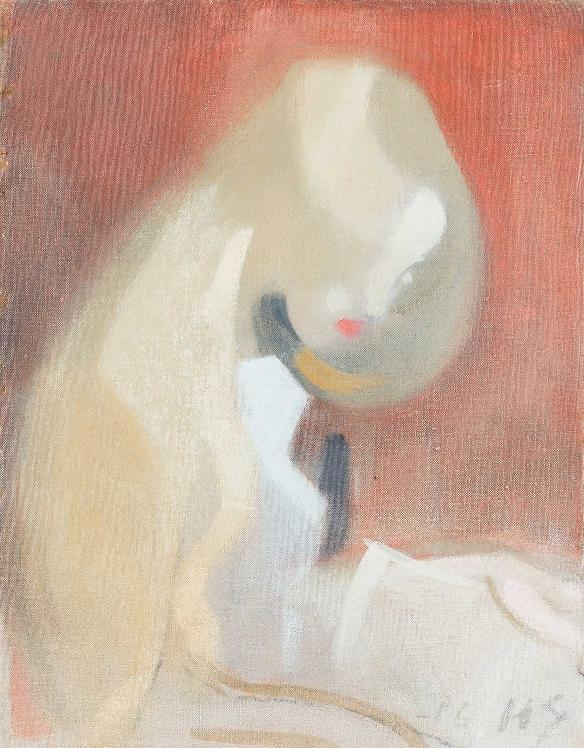 Helene Schjerfbeck Girl with Blonde Hair Art Print