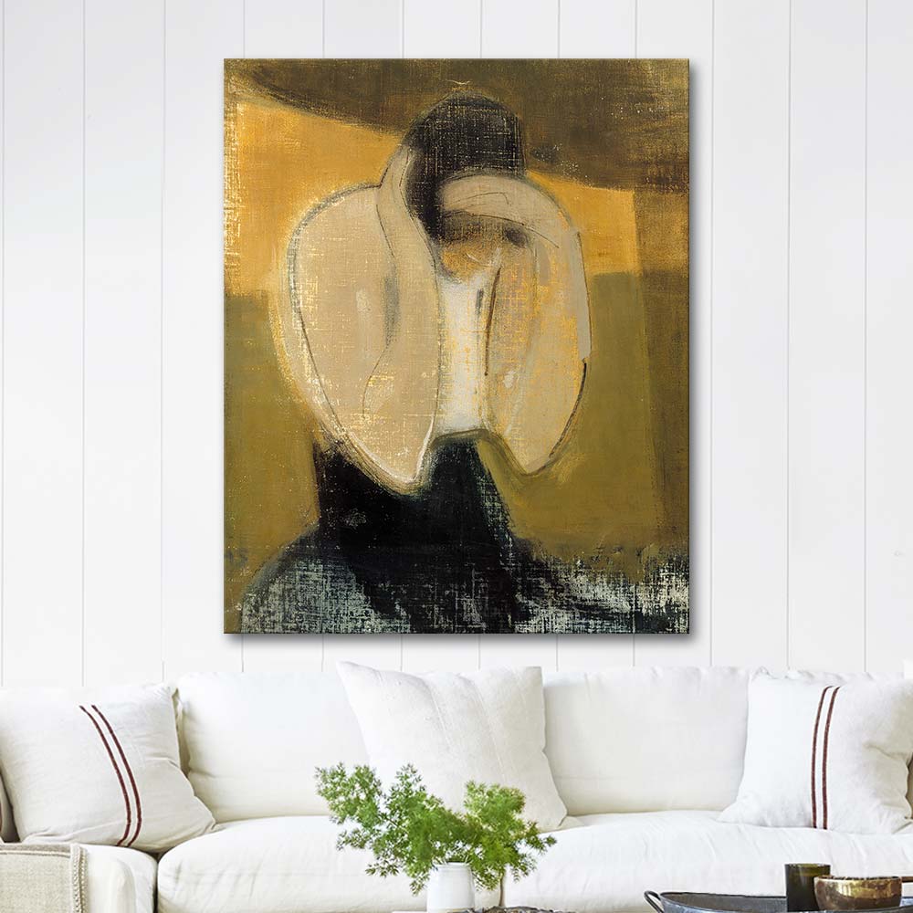 Helene Schjerfbeck The Gipsy Woman Art Print