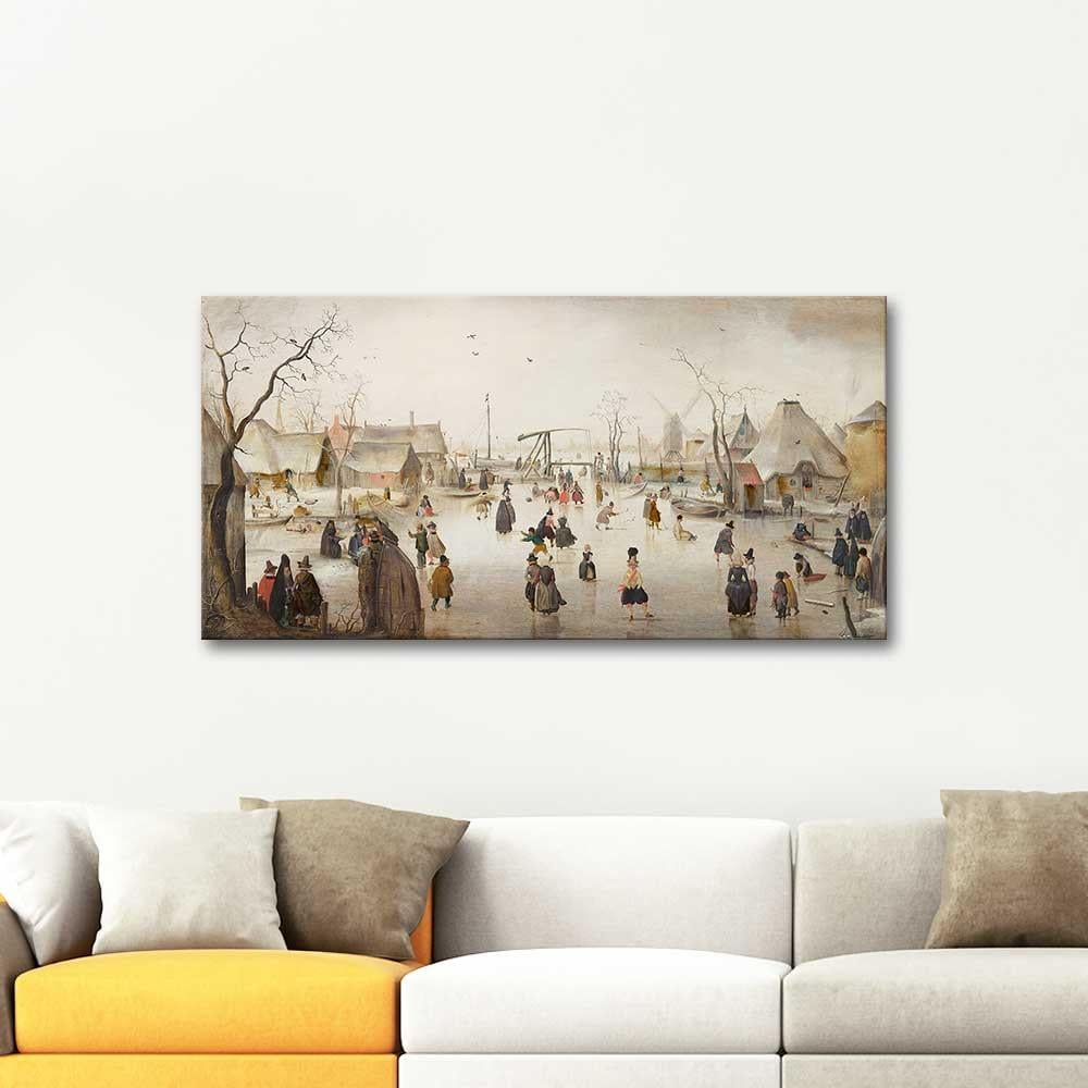 Hendrick Avercamp Ice Scene Art Print