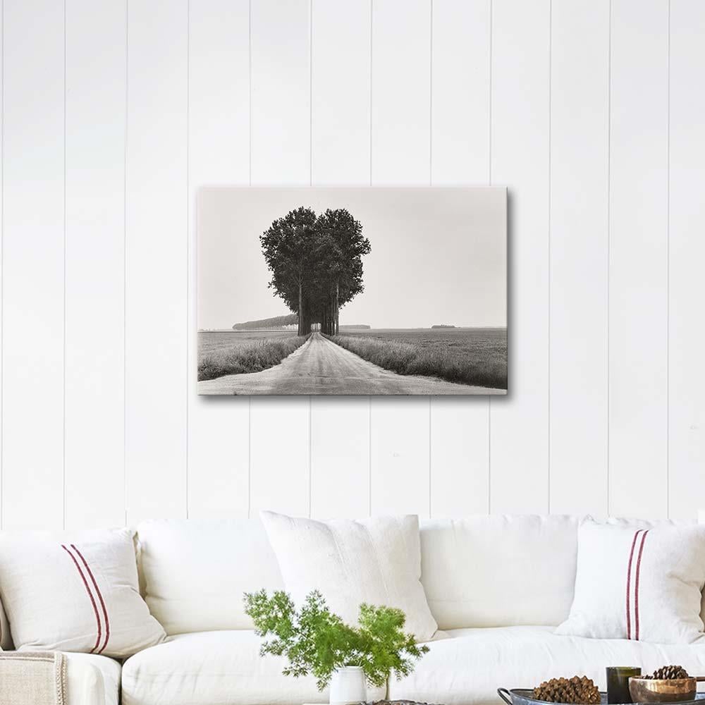 Henri Cartier Bresson In Brie France Art Print