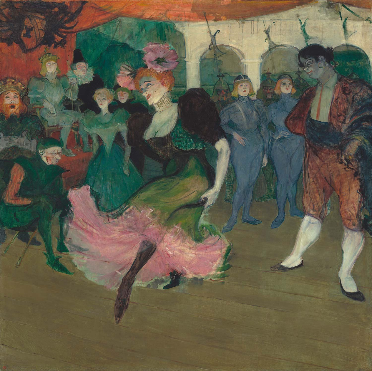 Henri de Toulouse-Lautrec Marcelle Lender Dancing the Bolero in Chilpéric Art Print