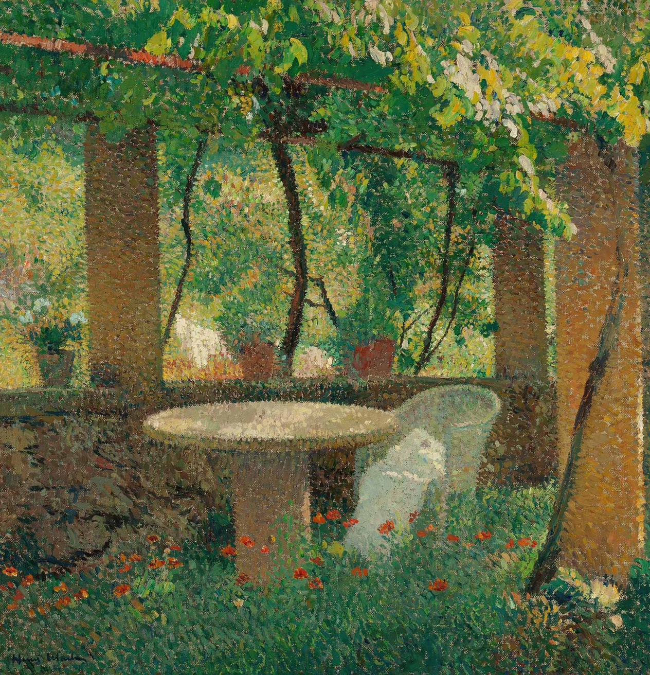 Henri Martin Charmille Art Print