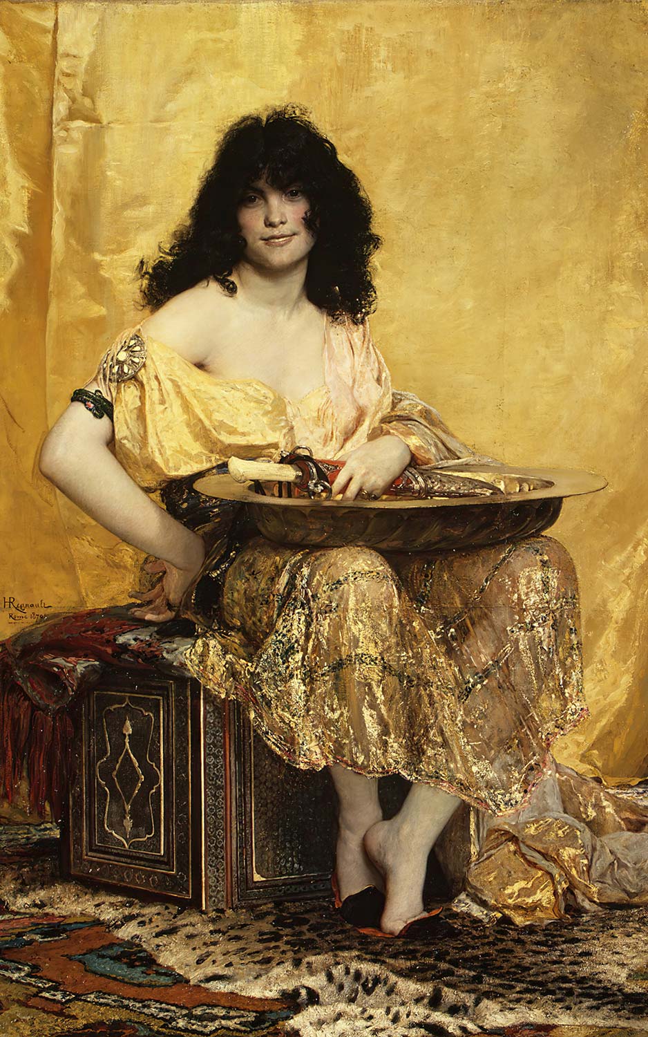 Henri Regnault Salome Art Print