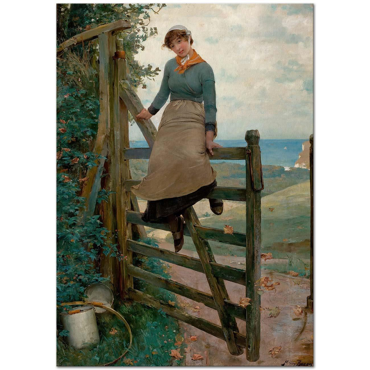 Gate to the Sea by Henry Bacon