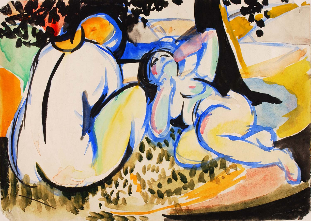 Henry Lyman Sayen Nudes Art Print