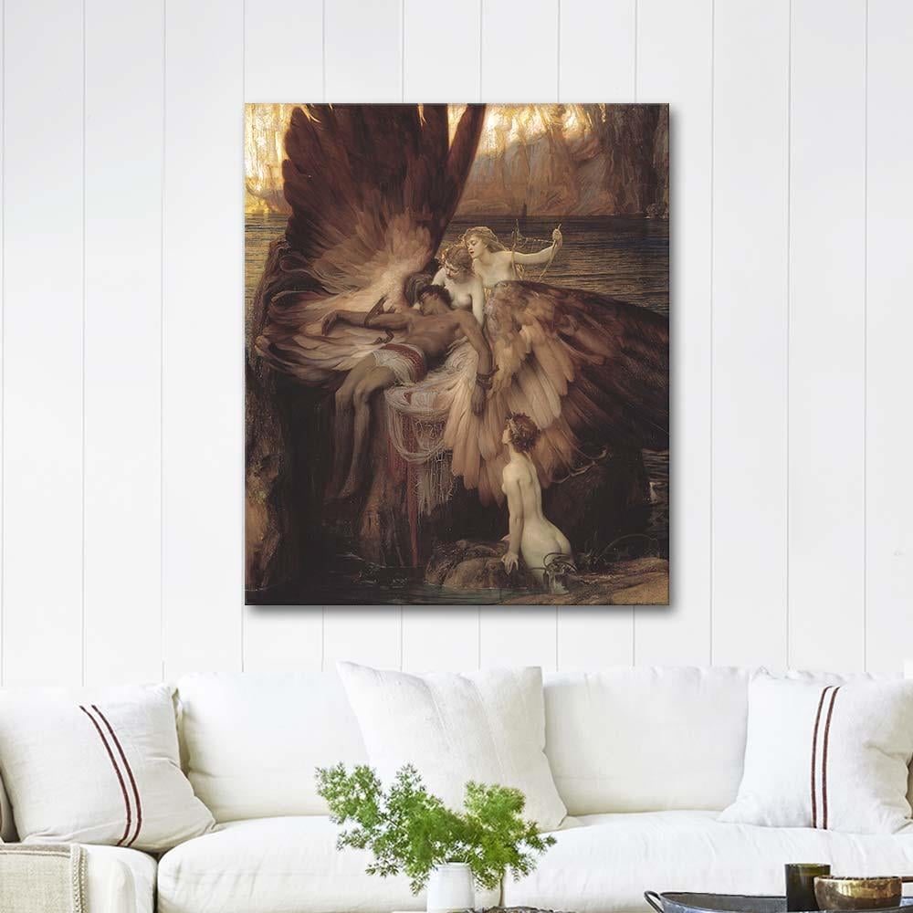 Herbert James Draper The Lament for Icarus Art Print