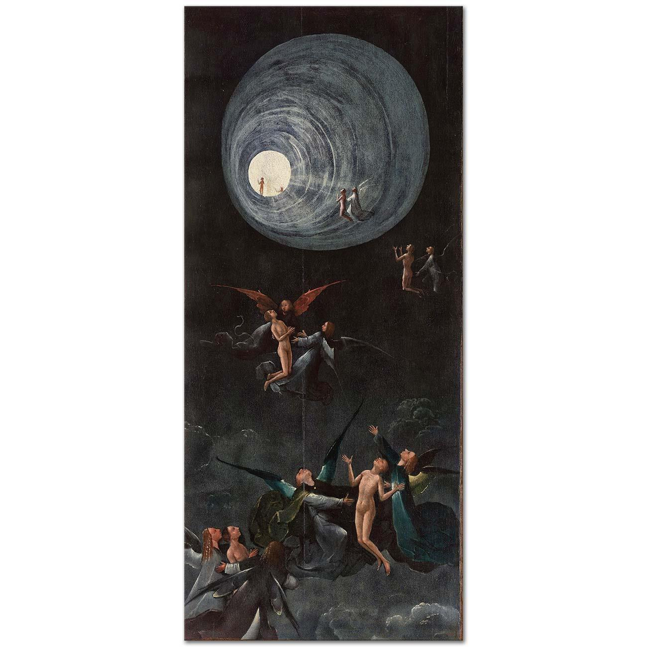 Hieronymus Bosch Ahiret Vizyonları Cennet 02 Kanvas Tablo