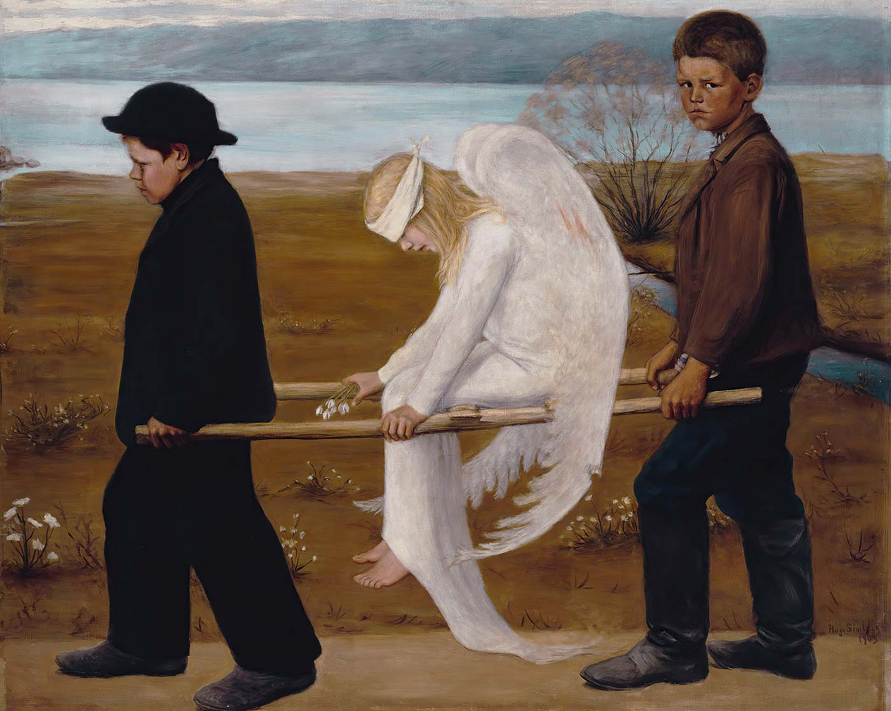 Hugo Simberg The Wounded Angel Art Print