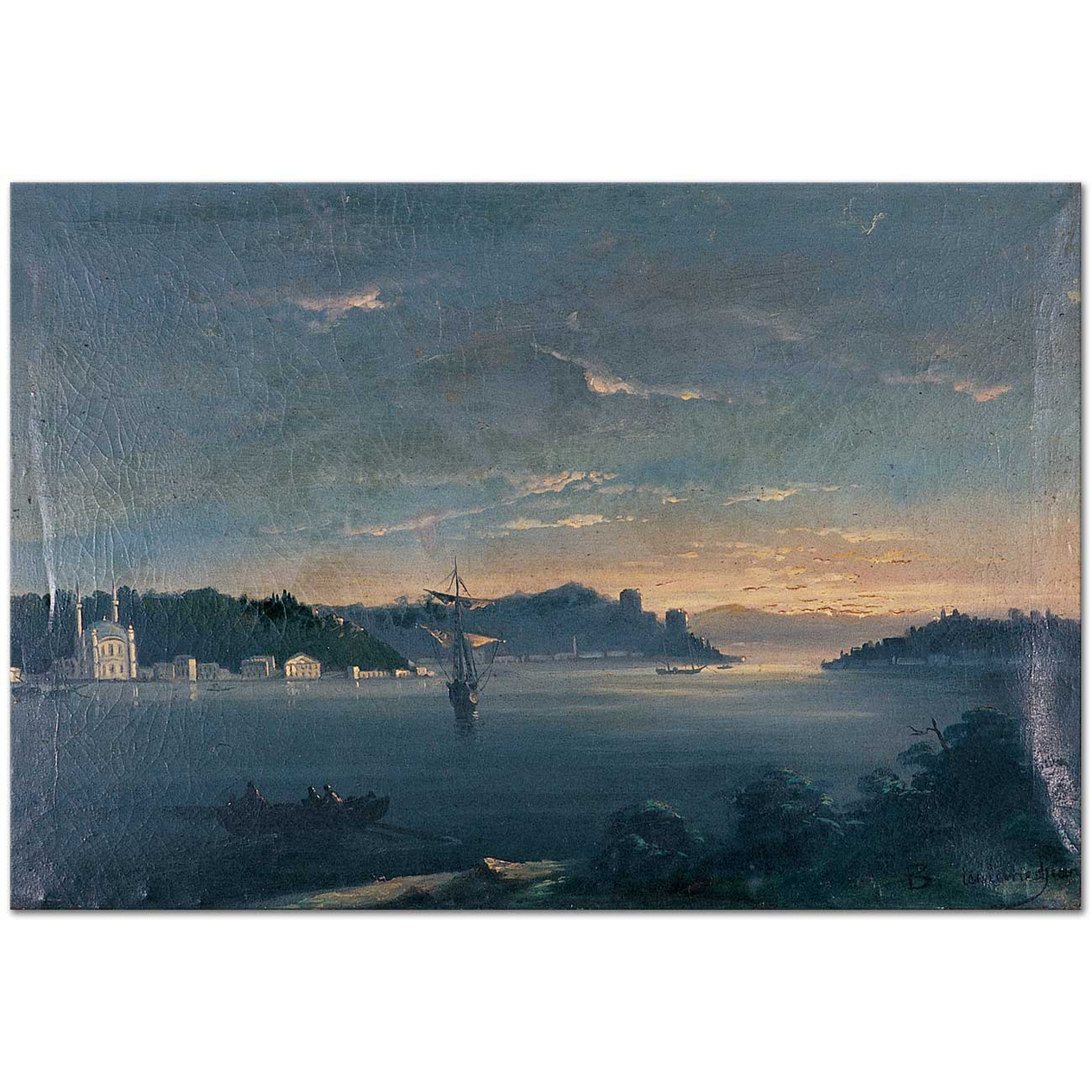 Islemeciyan The Bosphorus in the Sunrise Art Print