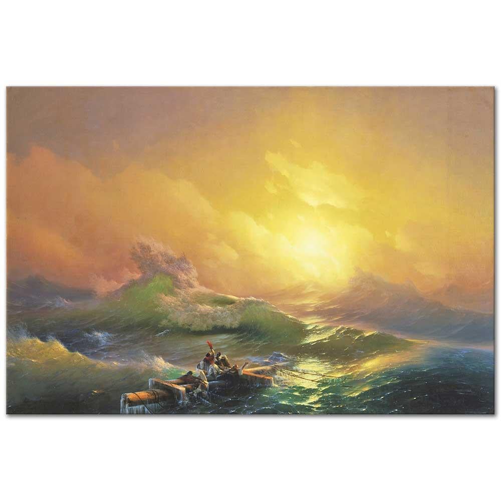 Ninth Wave by Ivan Aivazovsky