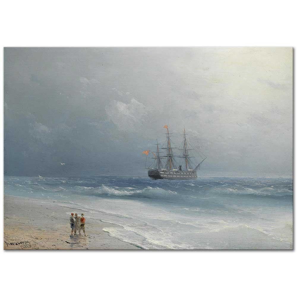View from the Beach by Ivan Aivazovsky