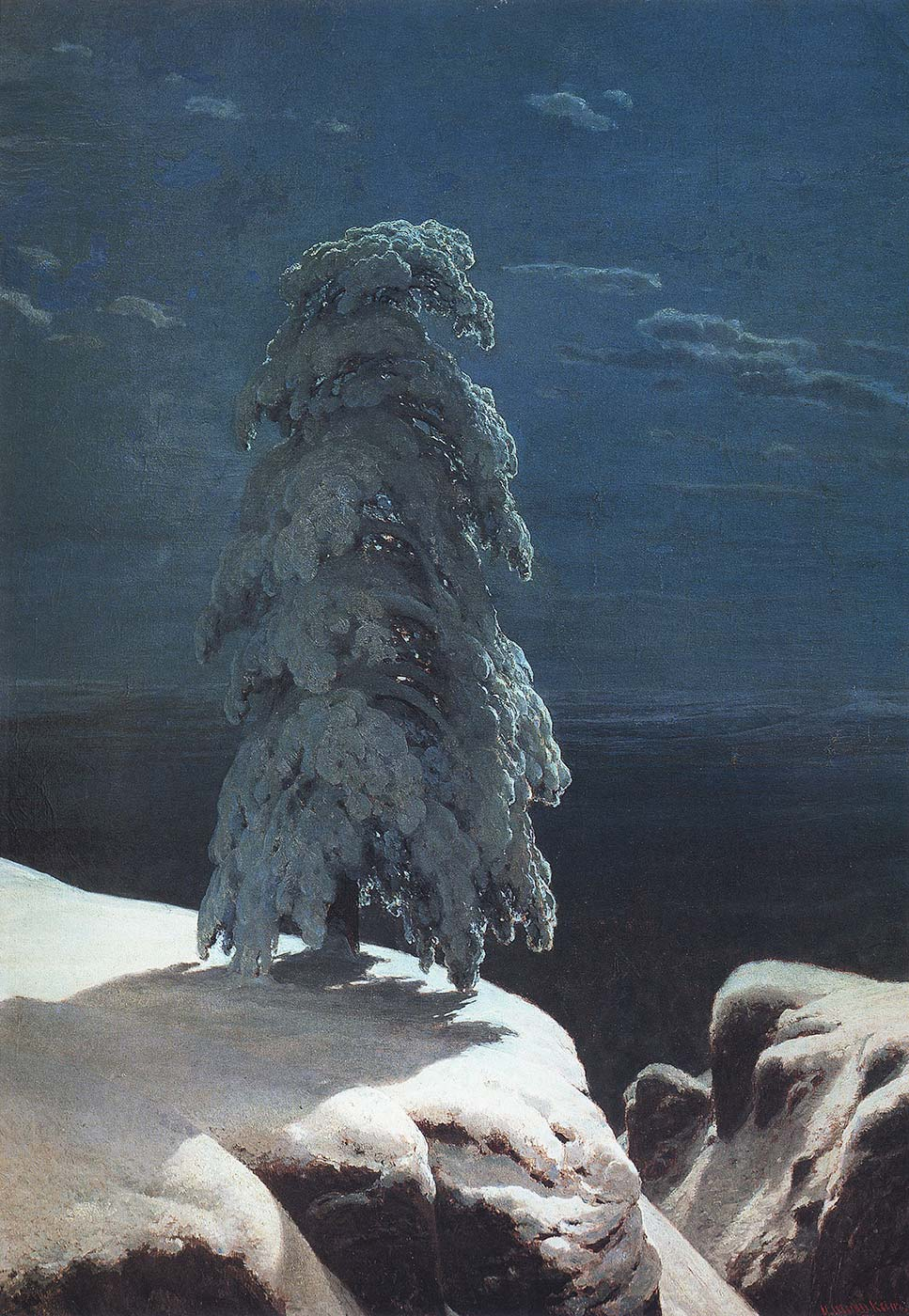 Ivan Shishkin In the Wild North Art Print