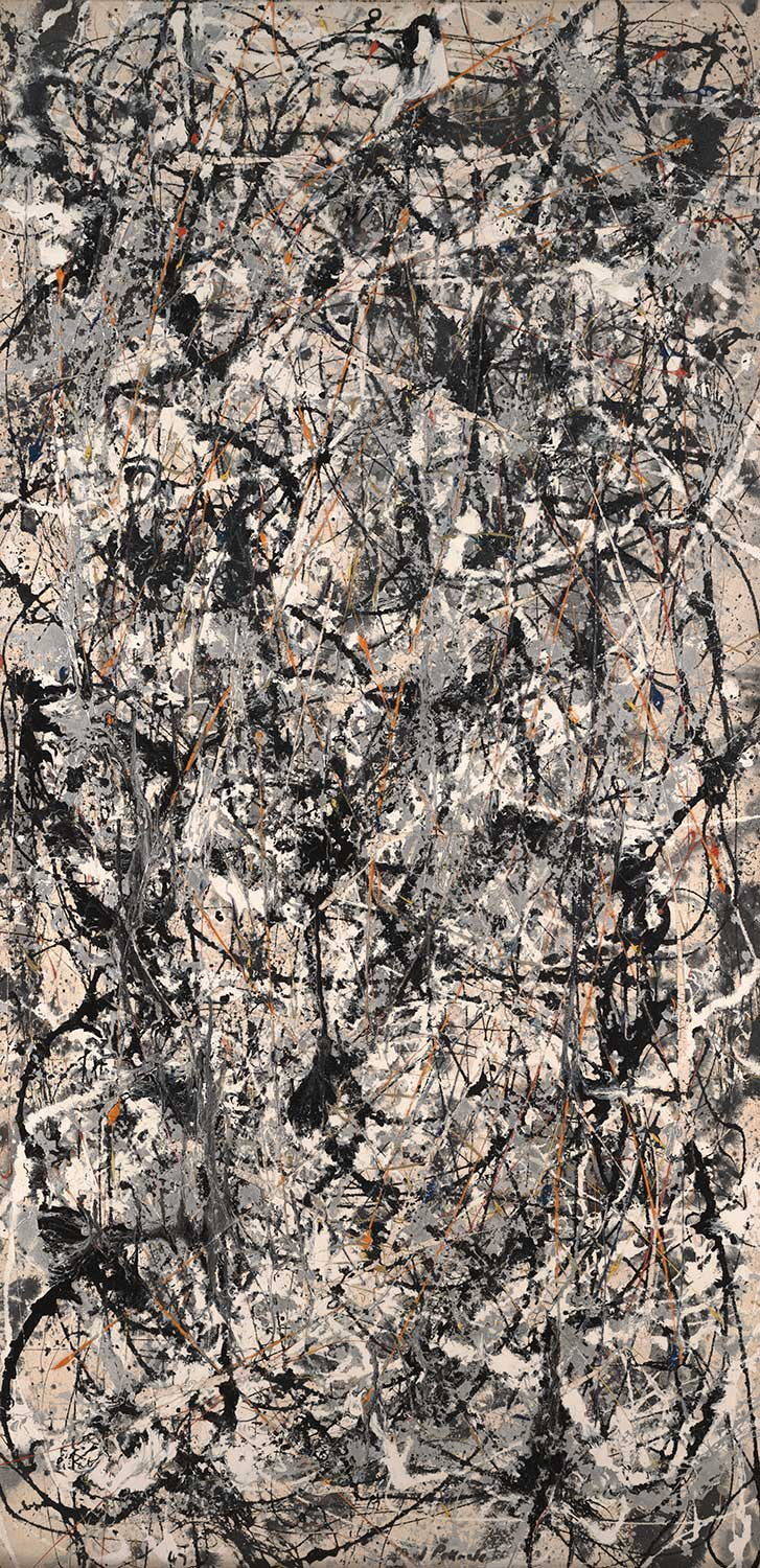 Jackson Pollock Cathedral Art Print
