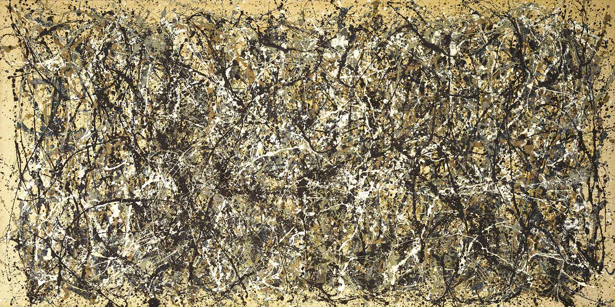 Jackson Pollock Bir No 31 Kanvas Tablo