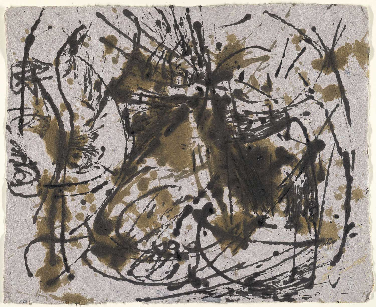 Jackson Pollock Untitled 03 Art Print